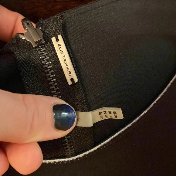 Elie Tahari sheath - perfect for work or spring/fall wedding season! (10) - Picture 3 of 7